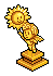 Golden Icarus Figure