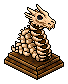 Skeleton Dragon Lamp