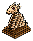 Skeleton Dragon Lamp