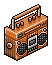 Bronze Boombox