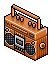 Bronze Boombox