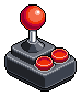 Oversized Joystick Decoration