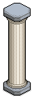Doric Blue Pillar