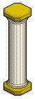 Doric Gold Pillar