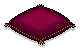 Maroon Pillow