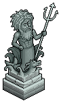 Poseidon Statue