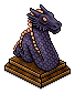 Rose Gold Dragon Lamp