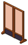 Rose Gold Oriental Screen