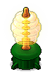 Emerald Amber Lamp