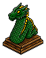 Emerald Dragon Lamp