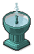 Teal Fountain