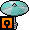 Teal Parasol