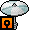 White Parasol