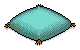 Teal Pillow