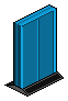 Azure Spaceship Door