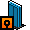 Azure Spaceship Door