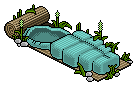 Teal Sleeping Bag