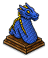Blue Dragon Lamp