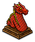 Silver Dragon Lamp
