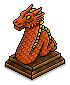 Bronze Dragon Lamp