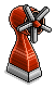 Red Powered Fan