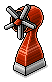 Red Powered Fan