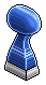 Blue Powered Fan