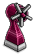 Maroon Powered Fan
