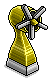 Yellow Powered Fan