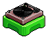 RARE Green DJ Turntable