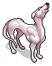 Whippet Statue