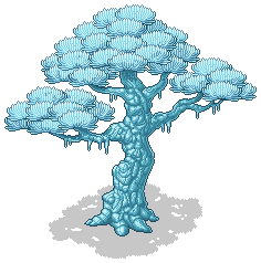 Frozen Bonsai Tree