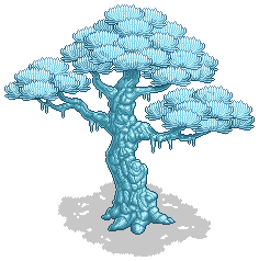 Frozen Bonsai Tree