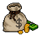 Novelty Money Bag