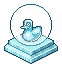 Icy Duck Snow Globe