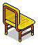 Rare Gilded Chair
