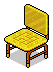 Rare Gilded Chair