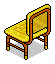 Rare Gilded Chair