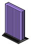 Violet Spaceship Door