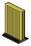 Yellow Spaceship Door