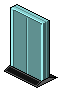 Aqua Spaceship Door