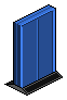 Blue Spaceship Door