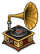 Steampunk Gramophone
