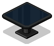 Black Square Dining Table