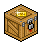 Miniature Gold Plasto Crate