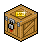 Miniature Gold Plasto Crate