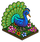 Lustrous Peacock