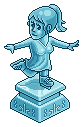 Pro Ice Skater Statue