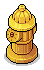Gold Hydrant