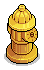 Gold Hydrant